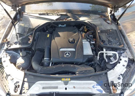 2016 Mercedes-Benz C 300 Luxury/Sport from USA, damaged, VIN WDDWF4JBXGR155652